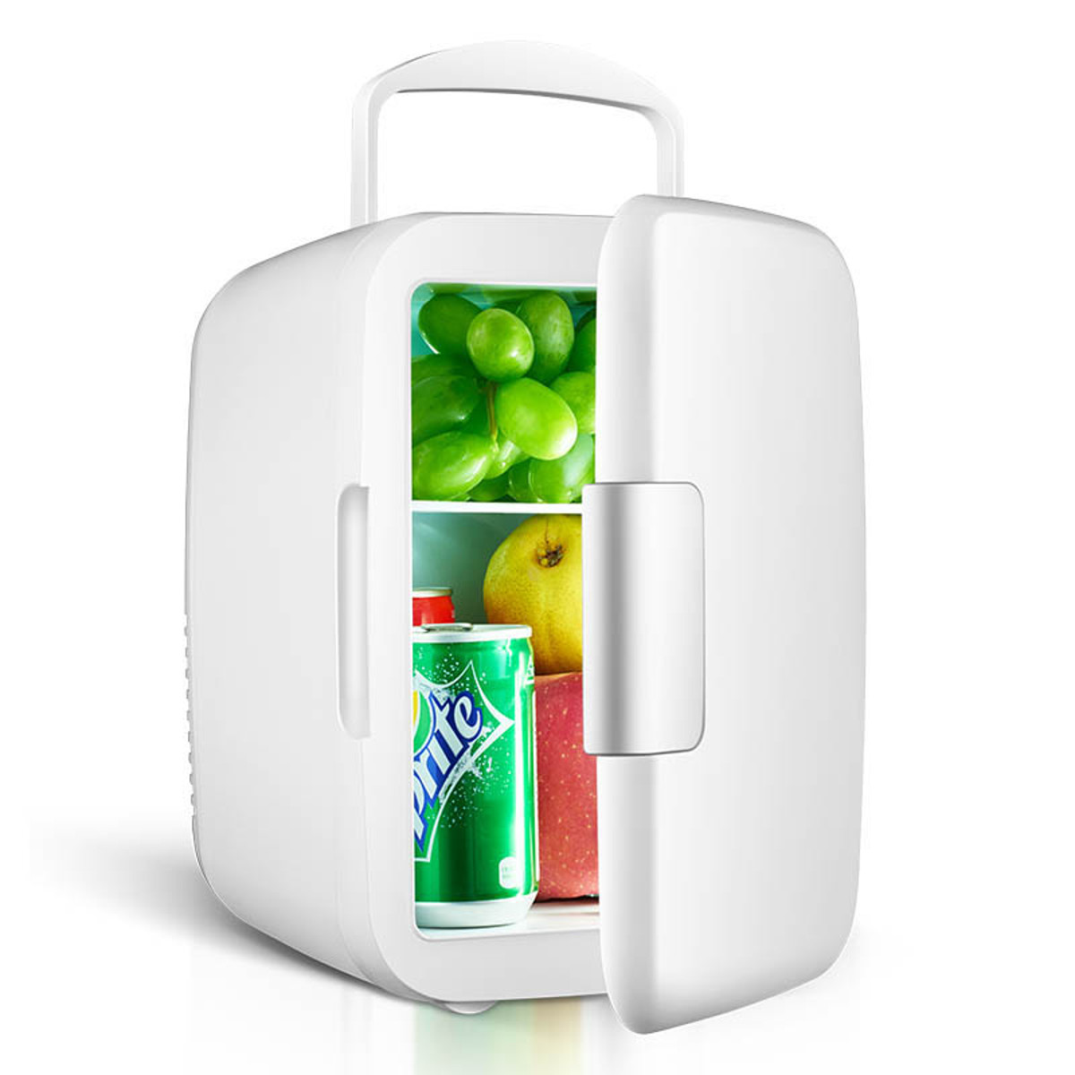 Mini 4L Portable Refrigerator Fridge Freezer Cooler Warmer Car Home Office 9