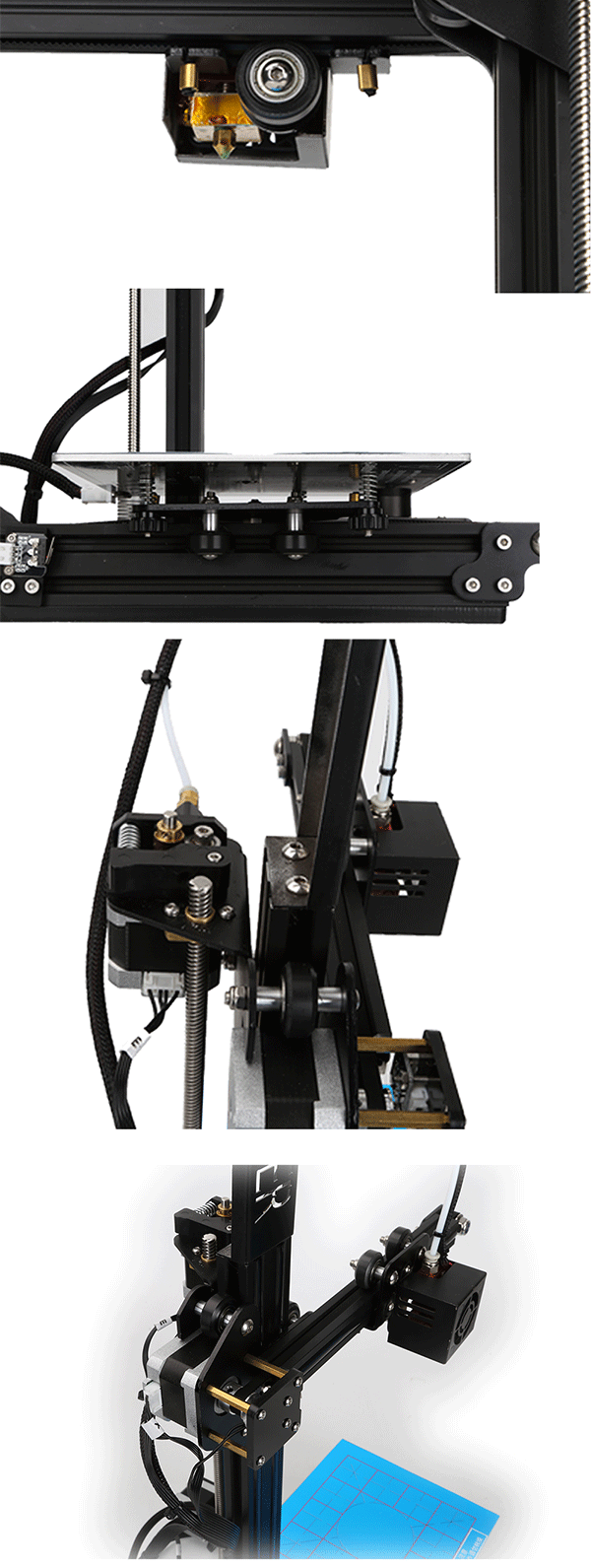 Creality 3D® Ender-2 DIY 3D Printer Kit 150*150*200mm Printing Size With Auto Leveling 1.75mm 0.4mm Nozzle 24