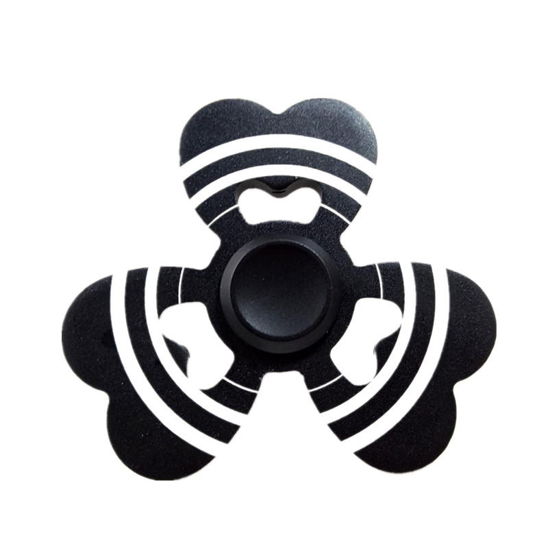 

Aluminum Alloy Multi-Color Tri-Spinner Fidget Hand Spinner EDC Reduce Stress Focus Attention Toys