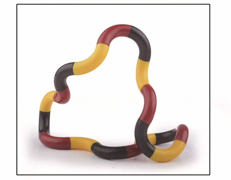 

Rainbow Twine Winding Finger Twister Toys For ADHD Autism Stress Relief Adults Gift Random Color