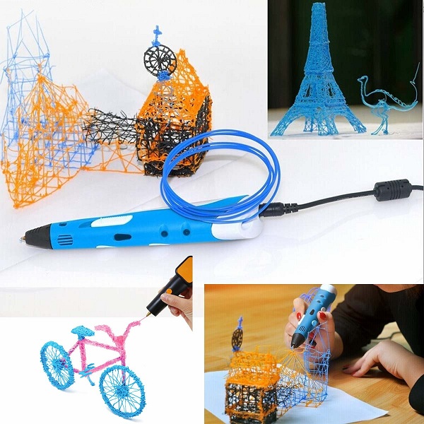 20pcs 100m Total 1.75mm PLA Printing Filament Modeling For 3D Printer Pen Drawing 13