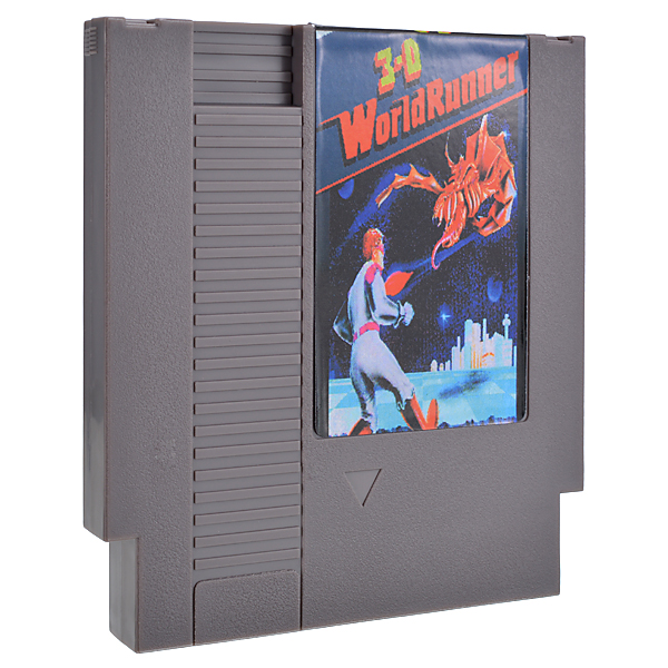 3-D Battles of WorldRunner 72 Pin 8 Bit Game Card Cartridge for NES Nintendo 9