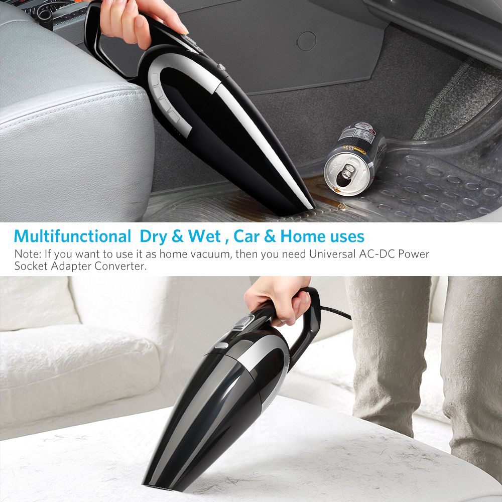 Portable Mini Heavy Dust Design Vacuum Cleaner Dry Wet Dust Clean for Home Car Dust Busters with 5500PA Strong Suction 27