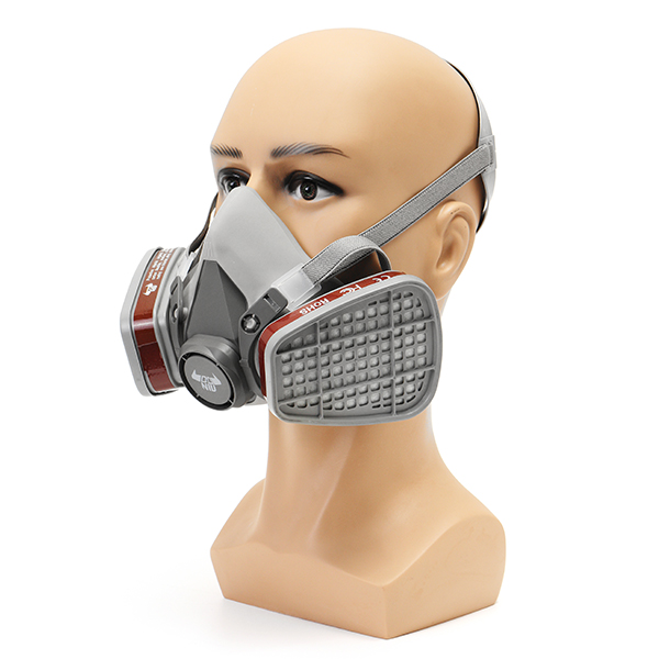 DANIU 6200 N95 Double Gas Mask Protection Filter Chemical Half Face Respirator Mask 17