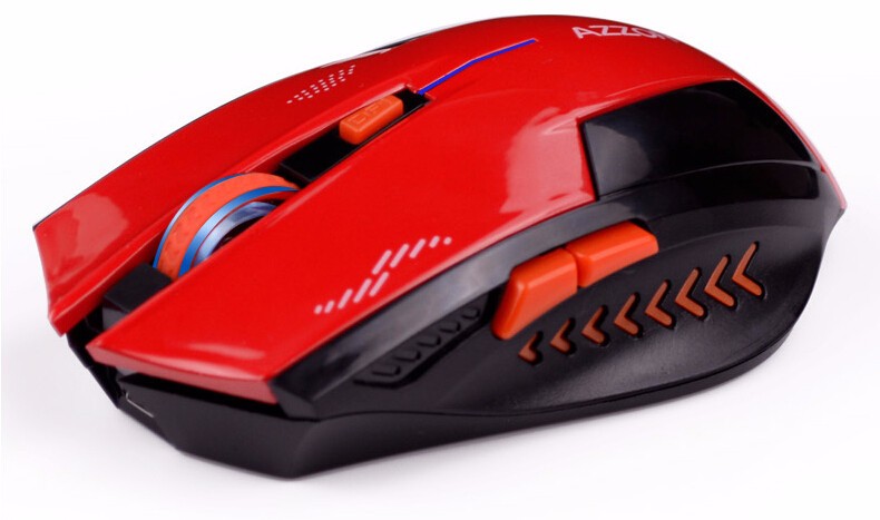 Azzor Wireless 2400DPI 2.4GHz Silence Ergonomic Laser Gaming Rechargeable Mouse 15