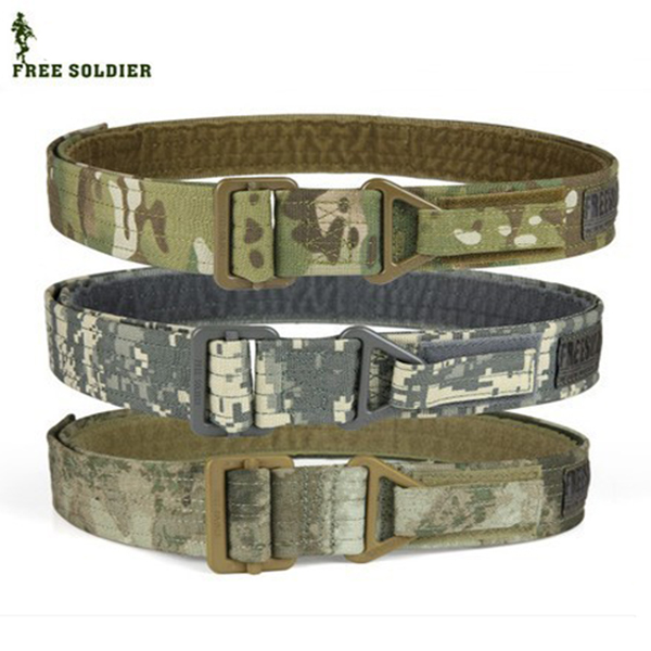 

FREE SOLDIER Outdoor Tactical Waist Belt Men Nylon Strap For Climb Rappelling Rescue