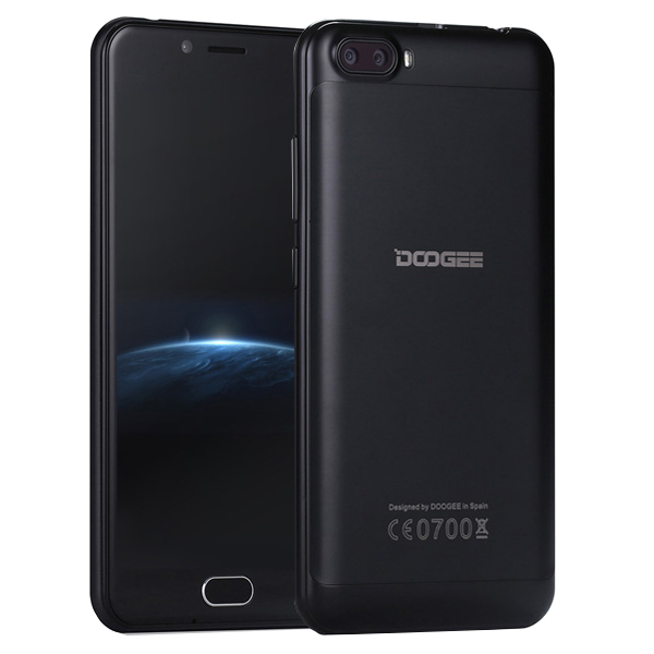 

DOOGEE Shoot 2 5.0 Inch Android 7.0 Fingerprint 2GB RAM 16GB ROM MT6580A Quad-Core 3G Smartphone