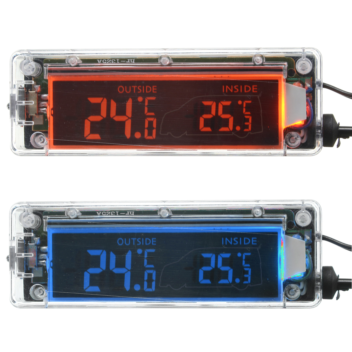 

Vehicle Car Inside and Outside Temperature LCD Display Temperature Thermometer