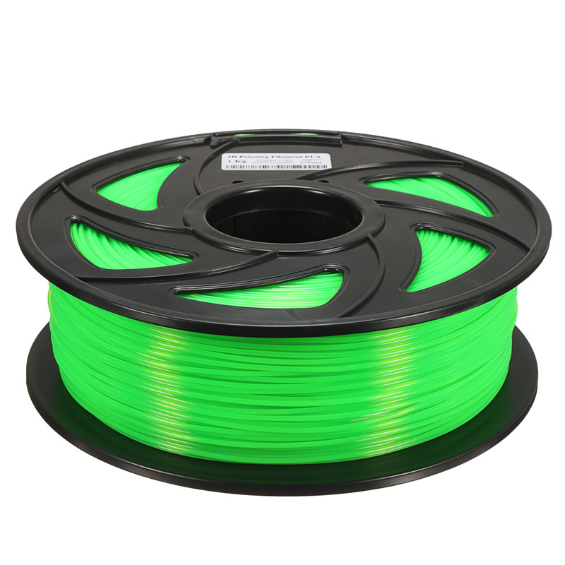 1.75mm 1KG PLA Transparent Red/Blue/Green/Yellow Filament For 3D Printer RepRap 21