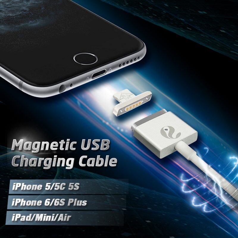 Original Magnetic USB Charging Data Transmission Cable For iPhone iPad