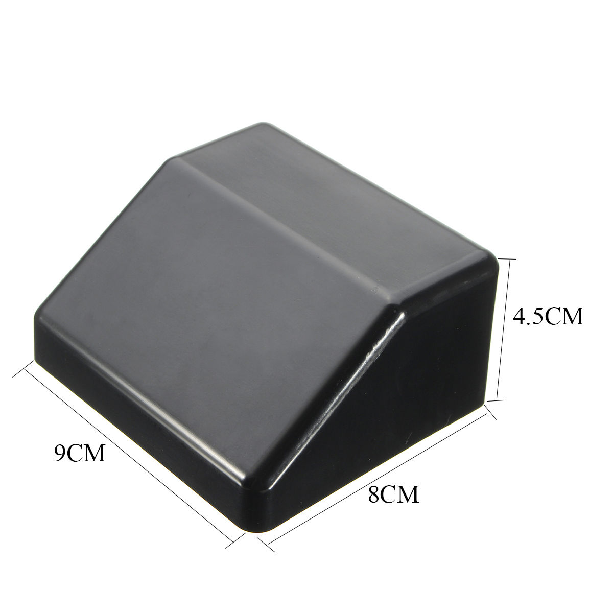 Black UV Resistant Solar Panels ABS Mounting Brackets Junction Box 7