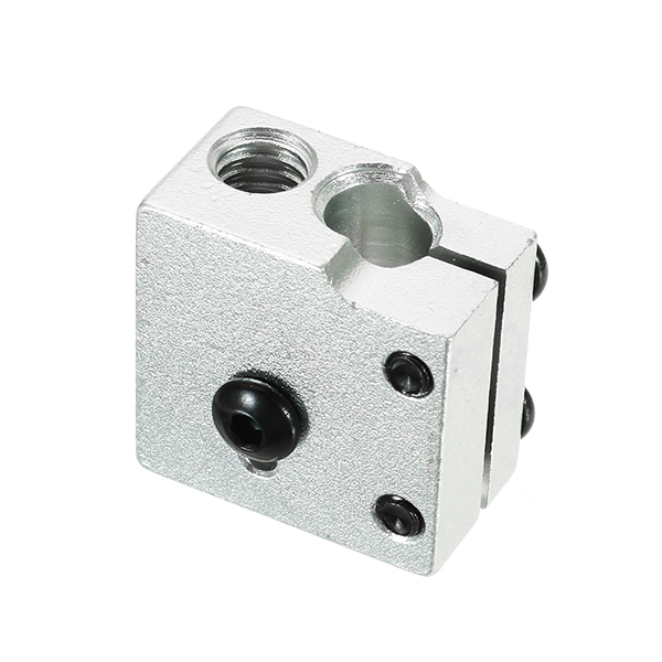 V6 J-head Extruder 1.75mm Volcano Block Long Distance Nozzle Kits With Cooling Fan For 3D Printer 17