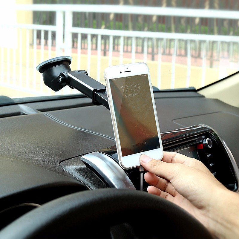 

Baseus Magnetic Car Phone Holder Car Magnetic Bracket Mount Stand For Dashboard/Windshield For iPhone Samsung