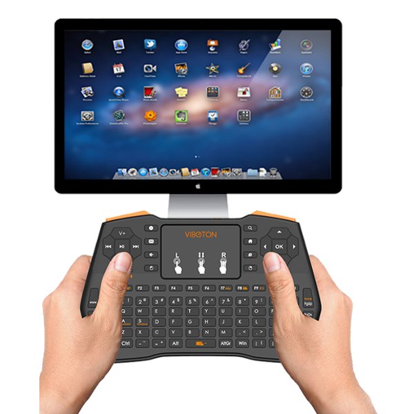 

Mini Wireless Keyboard Touchpad Mouse For Macbook Laptop Tablet Projector Smart TV Box