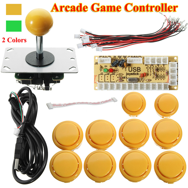Zero Delay Arcade Game Controller USB Joystick Kit Set for MAME 9