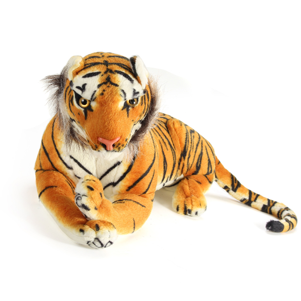 60cm Tiger Animal Plush Doll Cloth Kids Simulation Stuffed Toy - Photo: 3