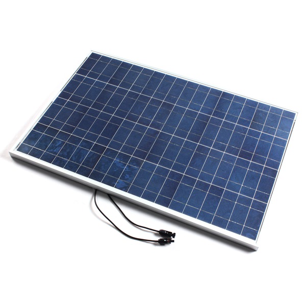 12V 100W 1000 X 670 X 30MM PolyCrystalline Solar Panel With Cable 9