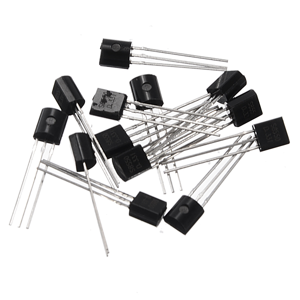 3 x 200pcs 10 Values Transistors Pack Transistor Assortment Kit With Storage Box 9