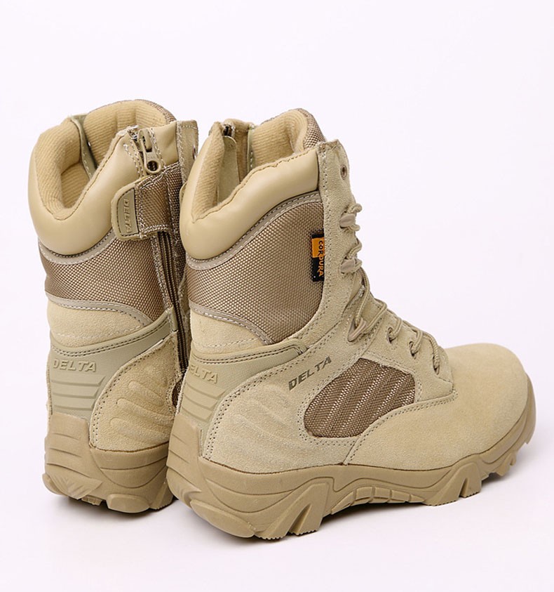 Army Men Commando Combat Desert Outdoor Hiking Boots Landing Tactical Military Shoes 20