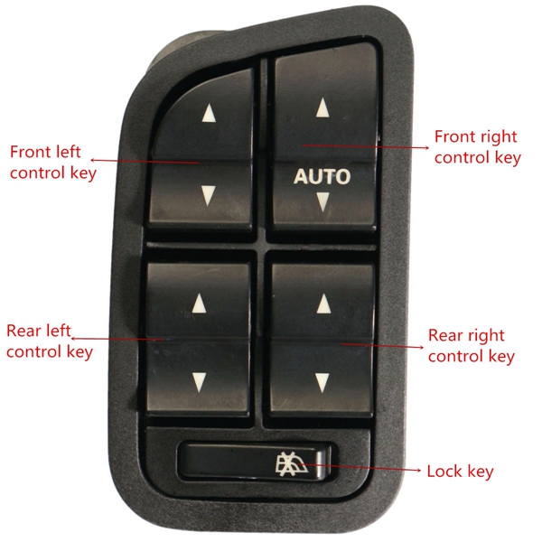 Electric Control Power Window Switch for Ford BA BF Falcon 2002-2008