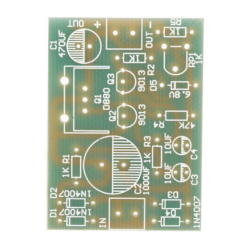 3Pcs DIY D880 Transistor Series Power Supply Regulator Module Board Kit 14