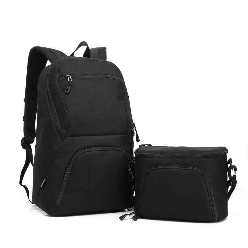 HUWANG 8017 Large Capacity 2 in 1 DSLR Camera Bag Shoulder Padded Waterproof Backpack 15