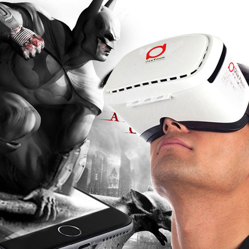 Deepoon V2 VIRGLASS-V2 Upgrade Edition VR 3D Glasses Headset Helmet