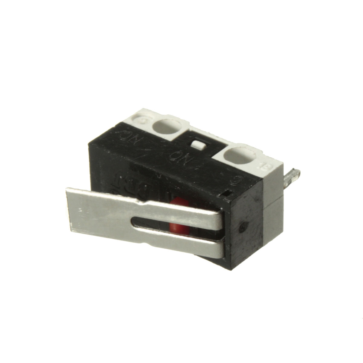 1A 250VAC 2A 30VDC SPDT 1NO 1NC Mini Micro Switch Short Straight Hinge Lever 12