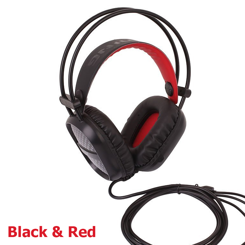 UX-A2 USB + 3.5mm Audio Stereo LED Backlit Gaming Headphone Headset with Microphone 7
