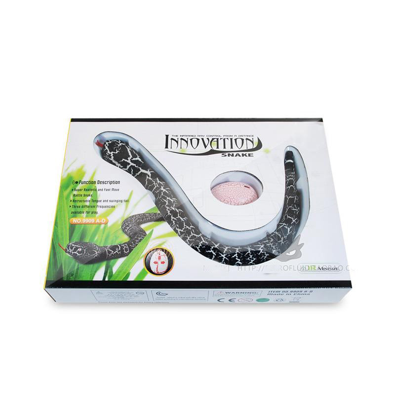 Creative Simulation Electronic Remote Control Realistic RC Snake Toy Prank Gift Model Halloween 9