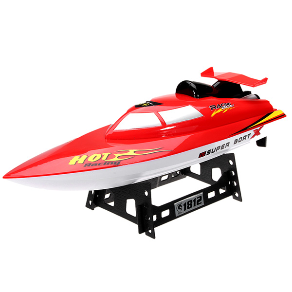 QiJun 1812-1 2.4G 30KM/H High Speed Wireless Remote Control  Rc Boat With Battery - Photo: 1