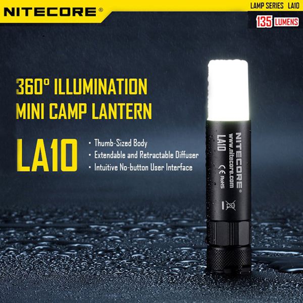  Nitecore LA10/LA10 CRI LED Camping Flashlight