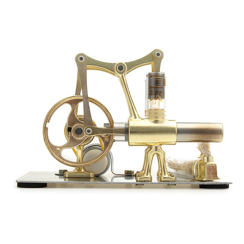 STEM Mini Hot Air Stirling Engine Generator Double Cylinder Engine Model 15