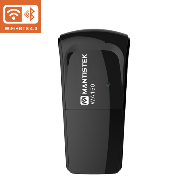 MantisTek WA150 USB WiFi Network Card Bluetooth 4.0 Adapter Dongle