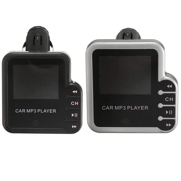 

MP3 Music Player FM Transmitter Modulator SD MMC TF USB Remote LED Display 1.5 Inch Car Kit