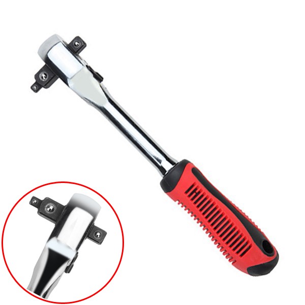 1/4 3/8 1/2 72 Teeth Socket Wrench Spanner Tool