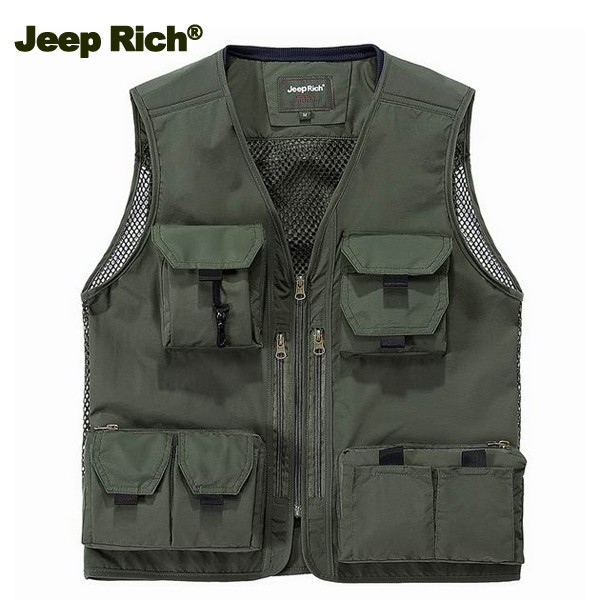 Jeep Rich Multi Functional Outdoor Mesh Vest