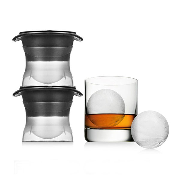 KCASA KC-BW130 2.5Inches Silicone Sphere Ice Molds