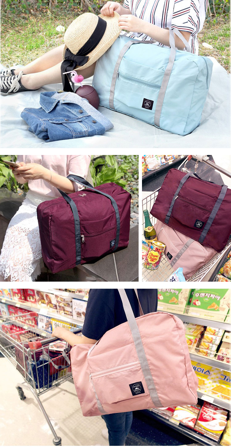 IPRee® Portable Travel Storage Bag Waterproof Polyester Folding Luggage Handbag Pouch 20