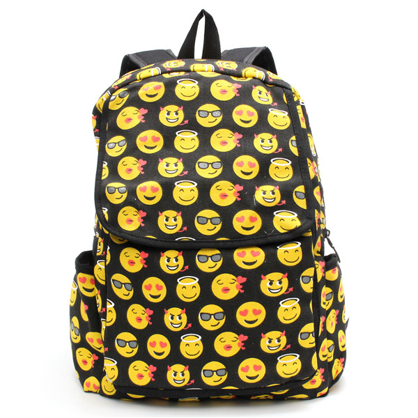 Emoji Canvas Backpack