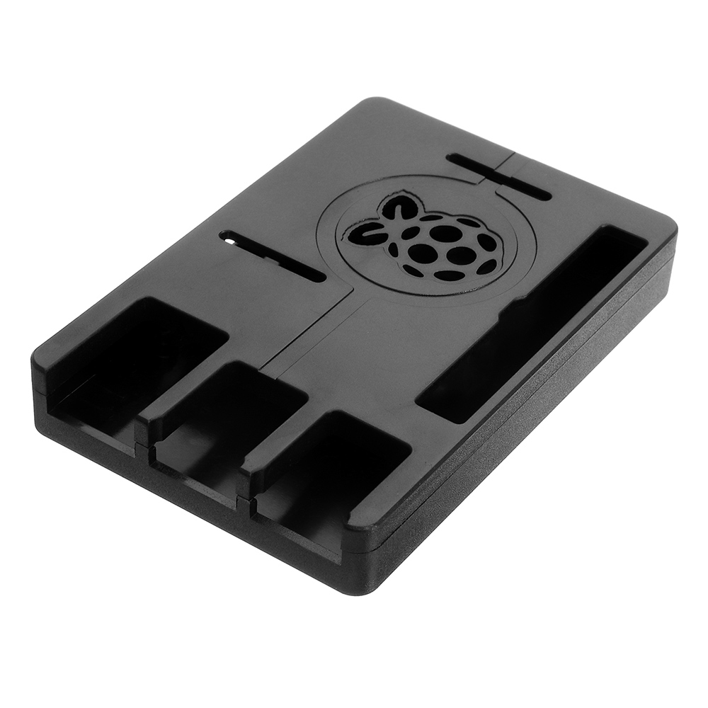 Black/White Ultra-slim V8 ABS Protective Enclosure Box Case For Raspberry Pi B+/2/3 Model B 28