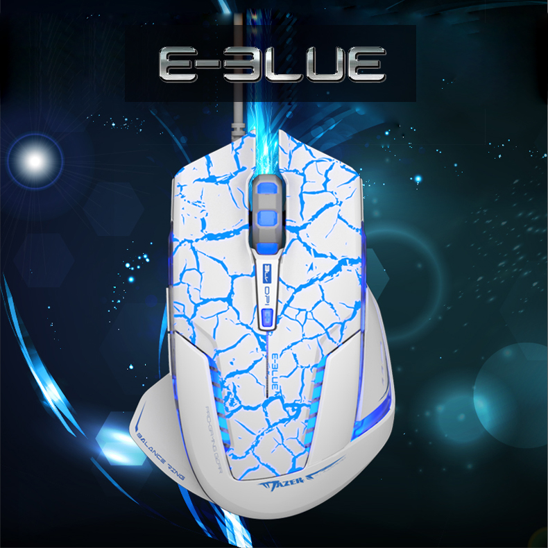 E-Blue EMS600 2500DPI A5050 6 Buttons USB Wired Optical Gaming Mouse For PC Computer Laptops 11