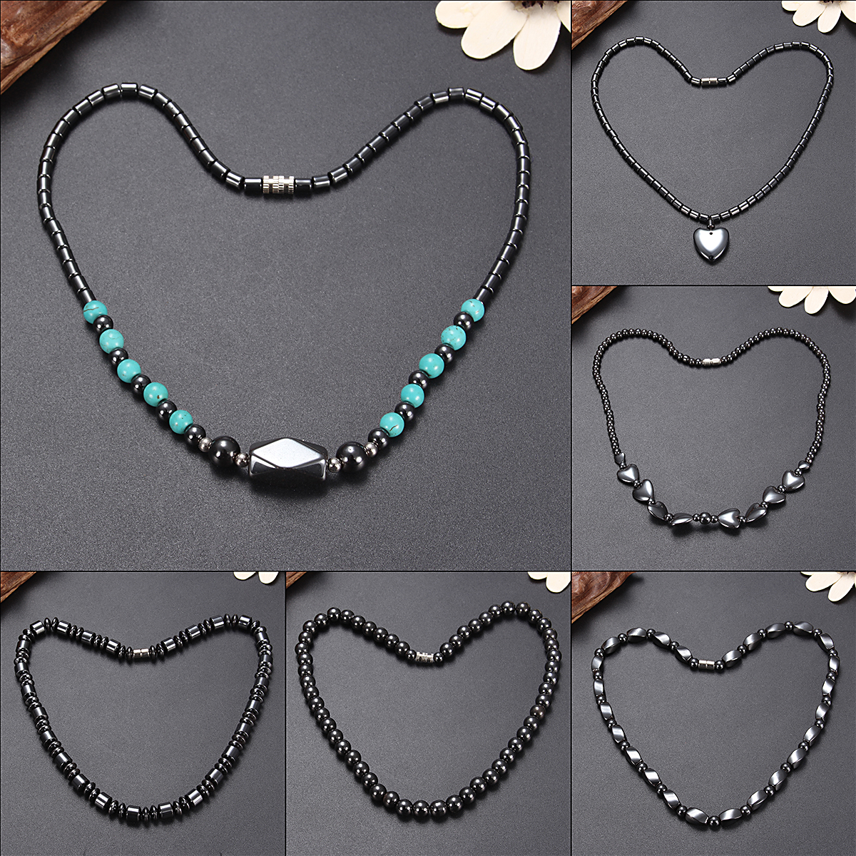Anti Fatigue Magnetic Health Care Necklace Magnet Chain Jewelry Gift For Mom