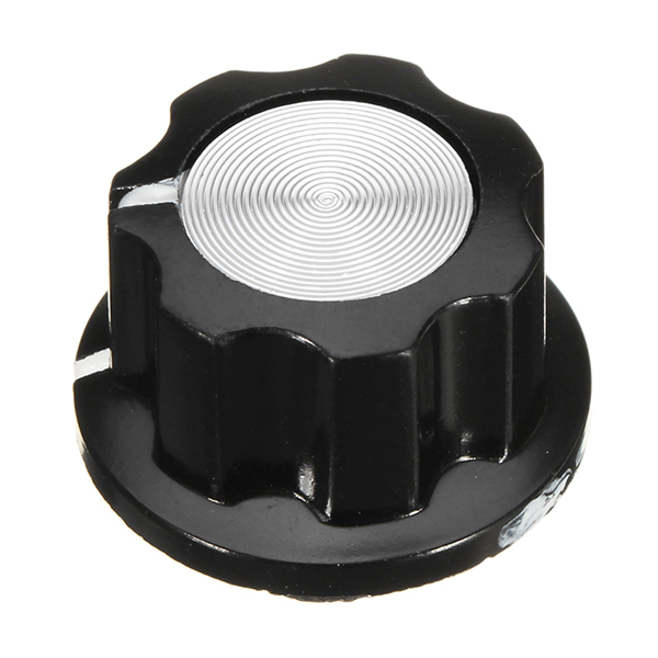 15pcs MF-A01 Bakelite Potentiometer Knob Cap Hat Diameter 20mm Bore Diameter 6.4mm For RV24YN WH118 12