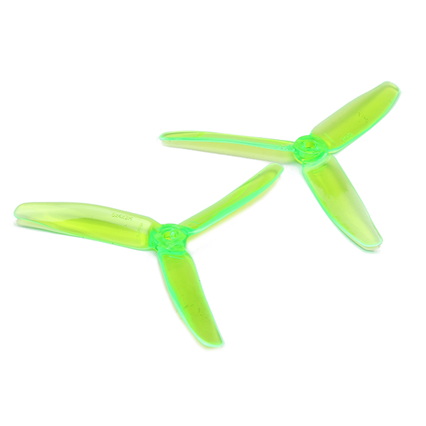 10 Pairs Kingkong 5040 5x4x3 3-Blade CW CCW Clear Single Color Propellers for FPV Racer - Photo: 2