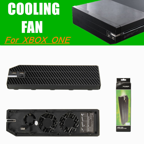 Cooling Cooler Fan Exhauster Intercooler for Microsoft Xbox One with Dual USB 10