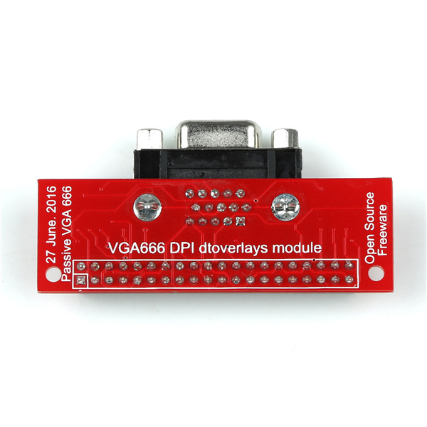 VGA 666 Adapter Board For Raspberry Pi 3 Model B 2B B+ A+ 47