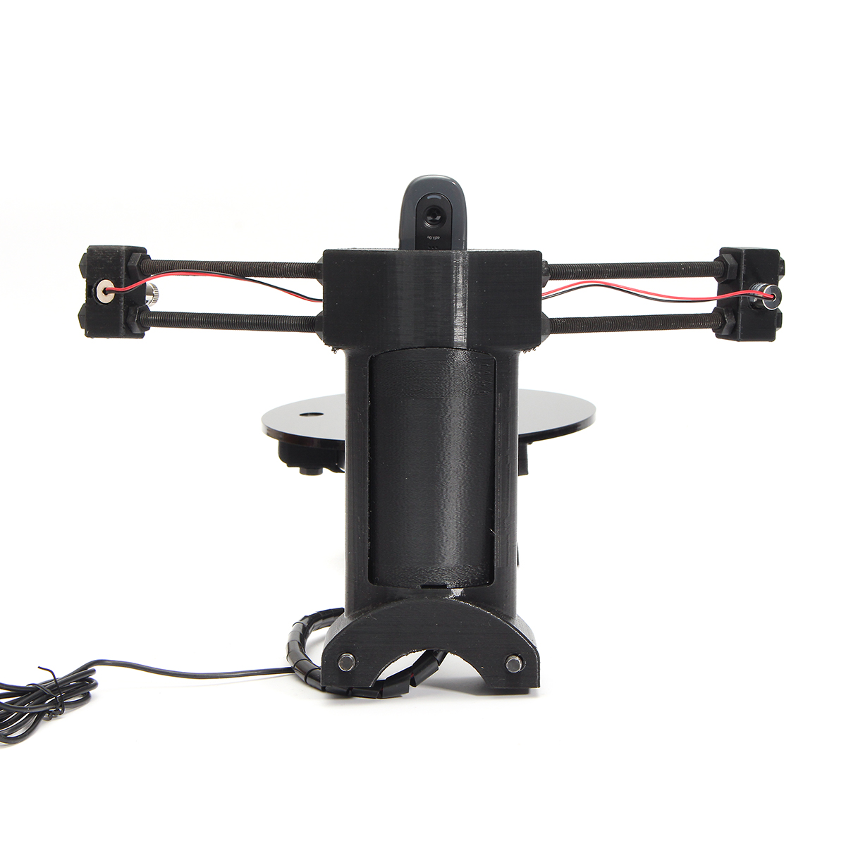 Black DIY 3D Laser Scanner Adapter Plate For Ciclop 3D Printer 12