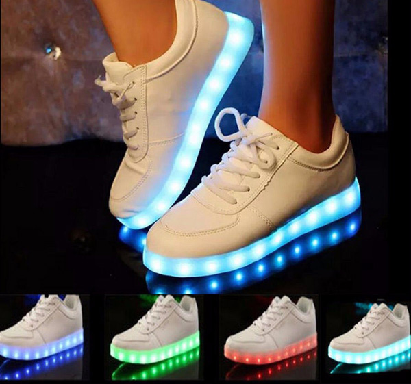 USB LED Light Up Couple Shoes