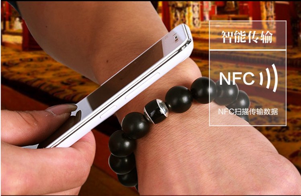 NFC смарт браслет, магия черного дерева браслет